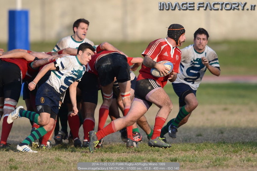 2014-11-02 CUS PoliMi Rugby-ASRugby Milano 1989